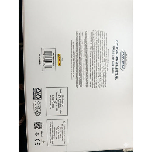 2025 Costco WNBA Panini Prizm 3 Box Bundle 9 Packs + Bonus Pandora Prizm 3 Pk