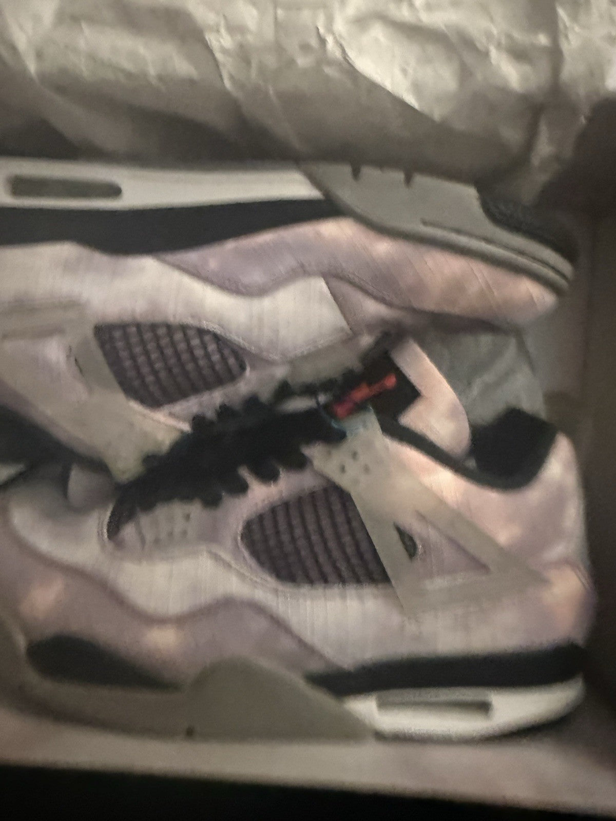 Jordan 4 Retro Zen Master Size 8.5 DH7138-506 Purple Pink Tie-Dye Men’s Shoes OG