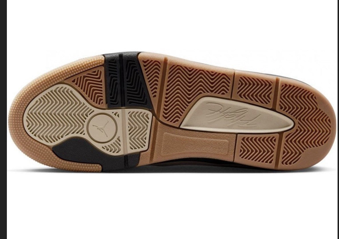Nike Men's Size 9.5 Jordan Flight Court (HF3255 200) Rattan/Anthracite