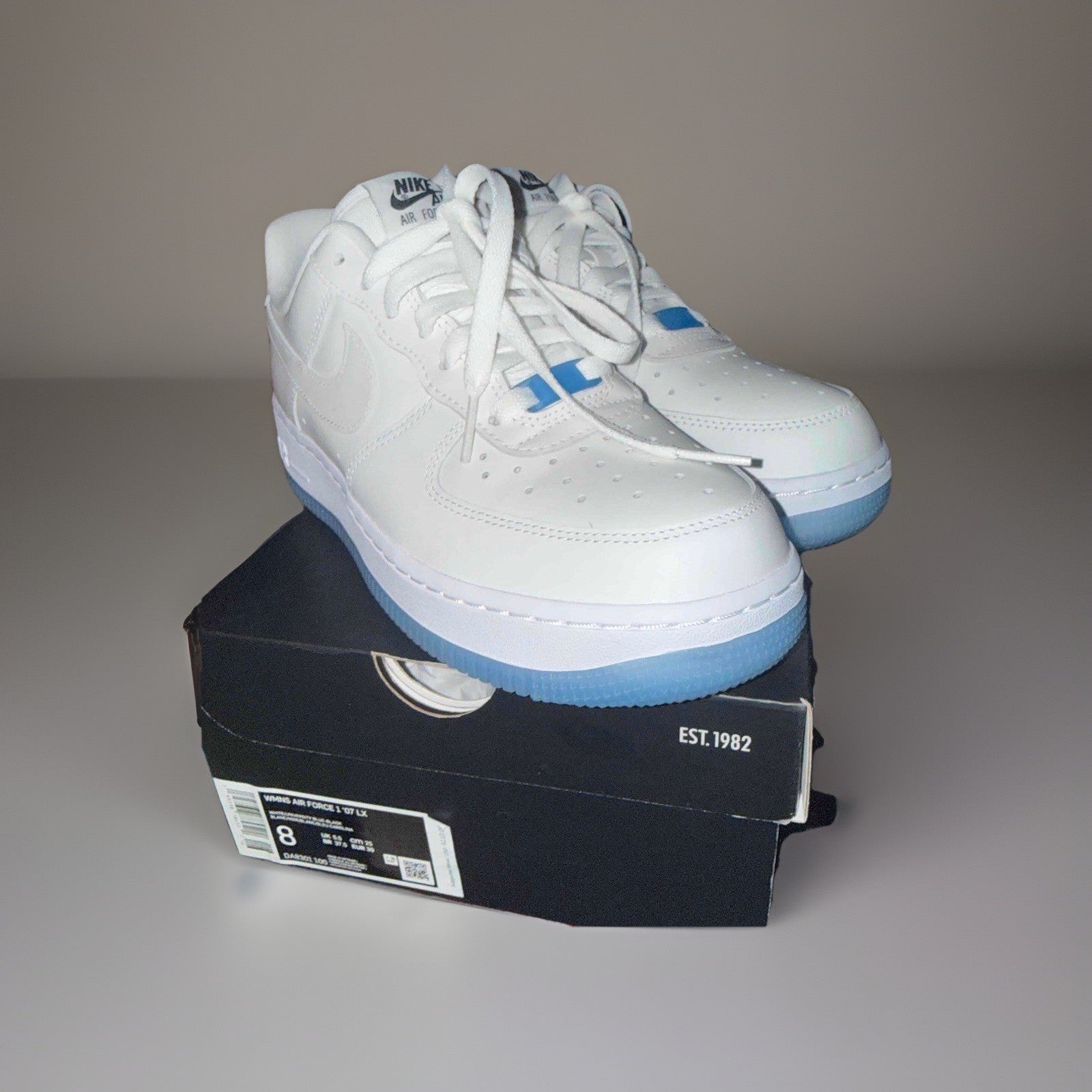 Size 8 - Nike Air Force 1 '07 LX UV Reactive W