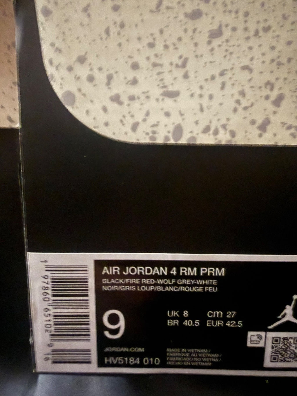 Air Jordan 4RM Black Metallic HV5184010 Brand New in Box