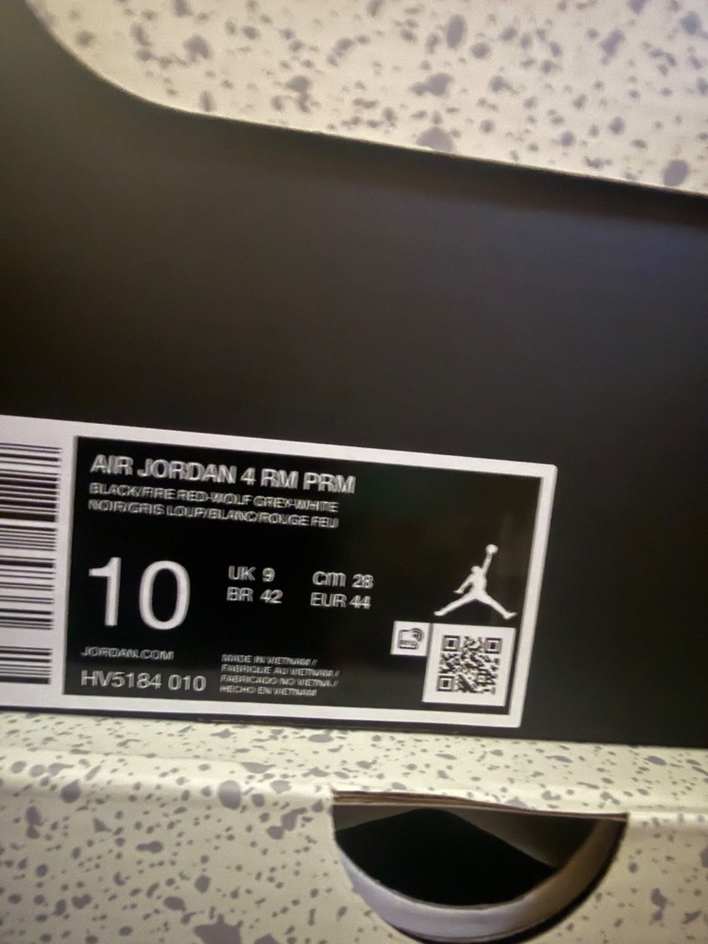 Air Jordan 4RM Black Metallic HV5184010 Brand New in Box