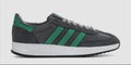 adidas Run 70s 2.0 JI4921 Gray Green White Lace Up Athletic Running Sneaker Men