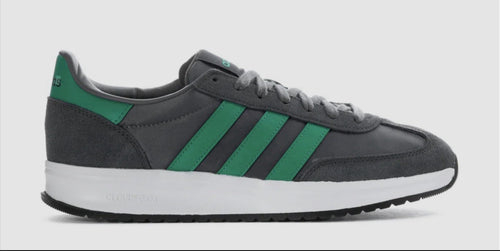 adidas Run 70s 2.0 JI4921 Gray Green White Lace Up Athletic Running Sneaker Men