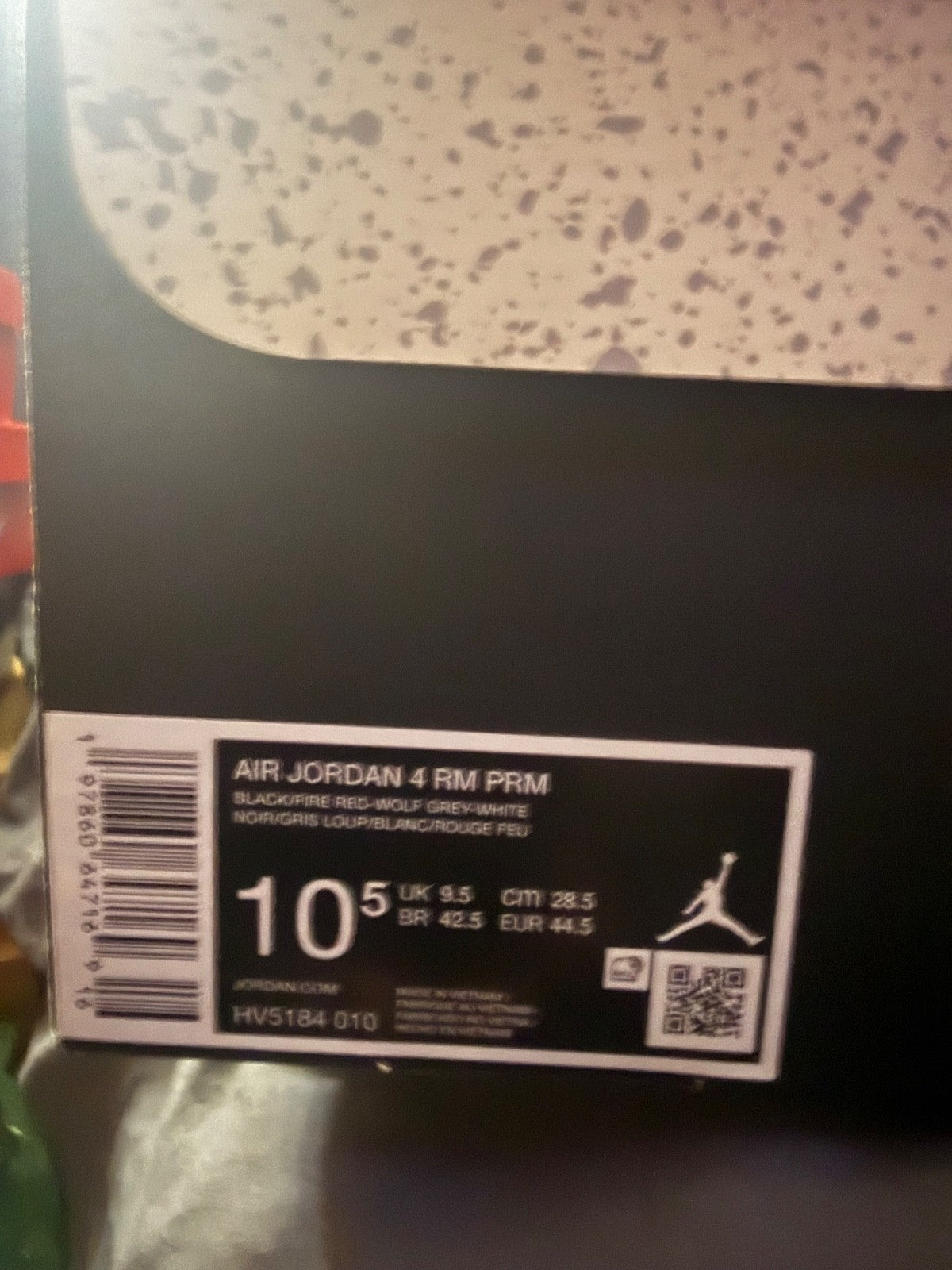 Air Jordan 4RM Black Metallic HV5184010 Brand New in Box