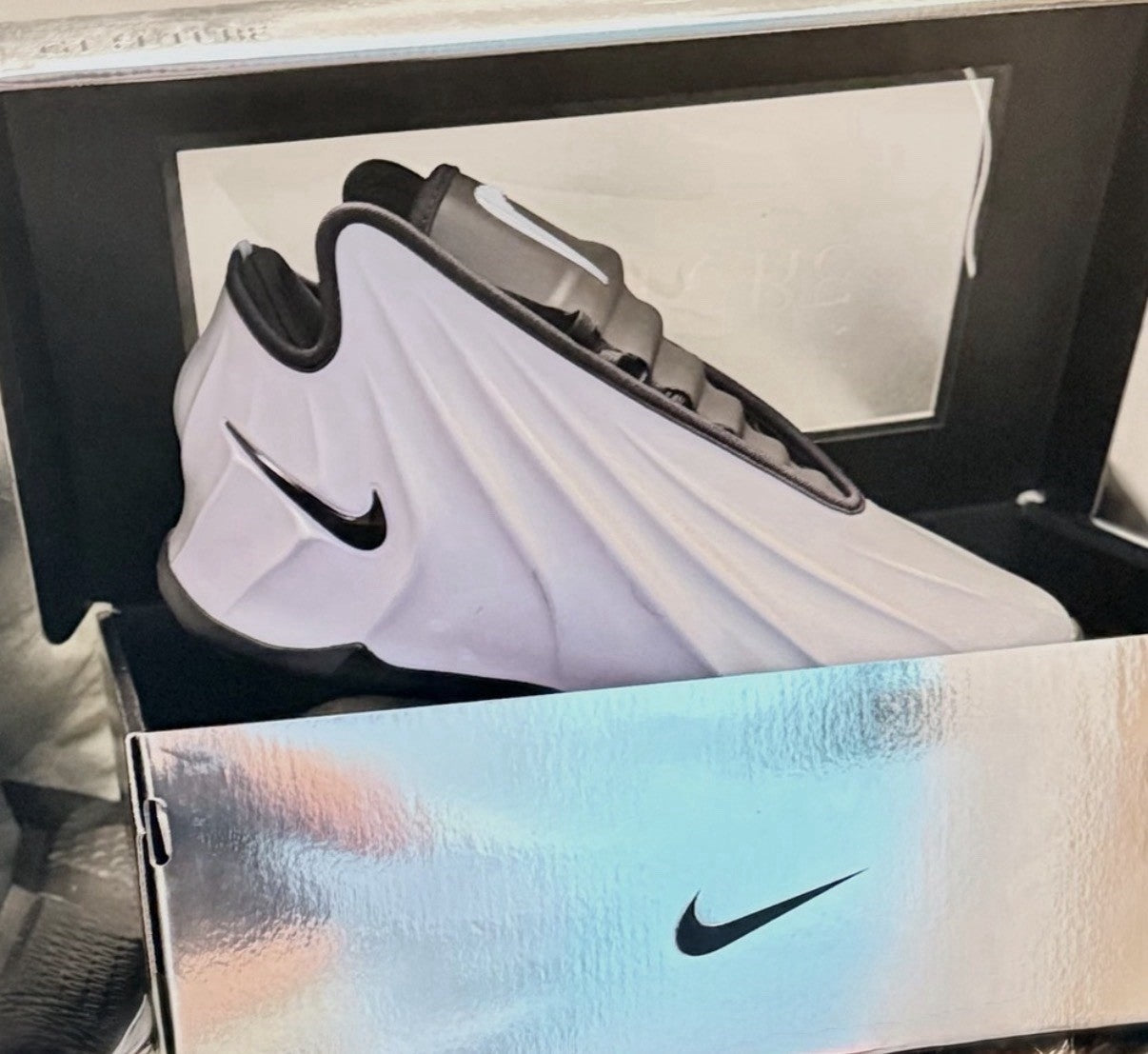 Nike GT Future Metallic Silver Black White FZ5590-002 G.T. Future Sz 7M