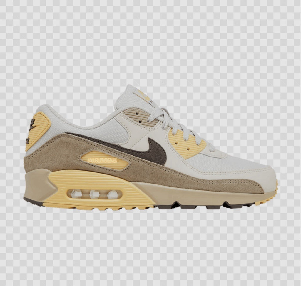 Nike Air Max 90 Light Bone/Black IB6392-002 Brand New In Box 100% Authentic 8.5M