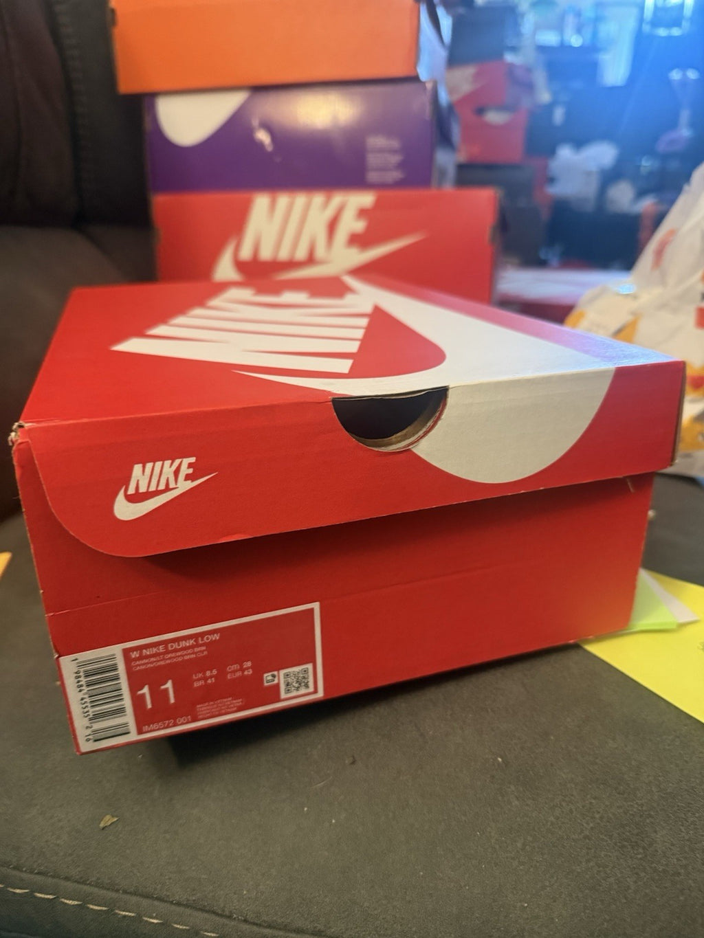 Nike Dunk Low Cannon W- Size 11  M9.5 Brand New In Box