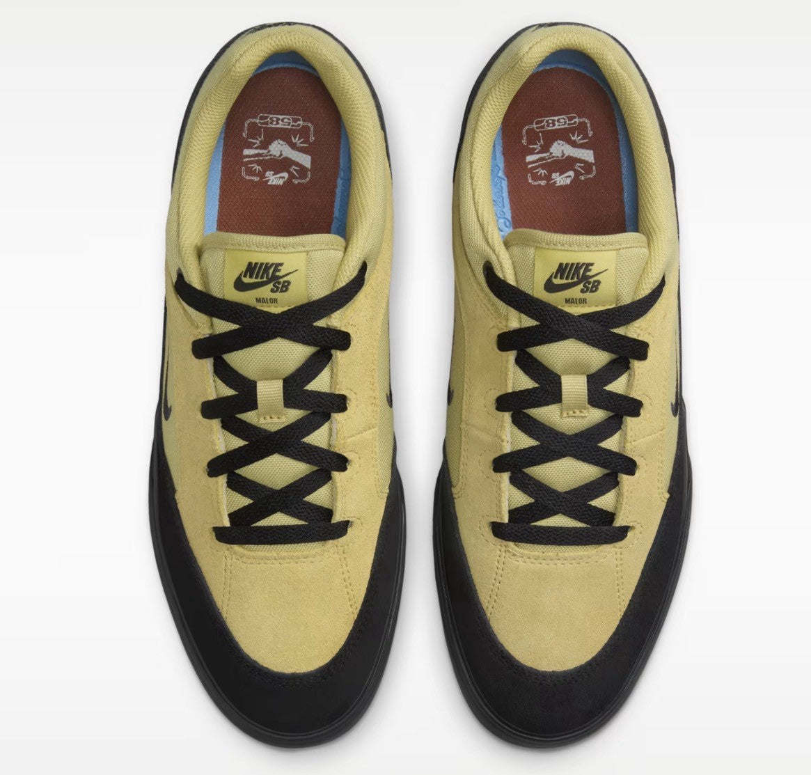 Nike SB Malor TE Buff Gold Black Cinnamon HF3066-700 Men's Size 8 New In Box