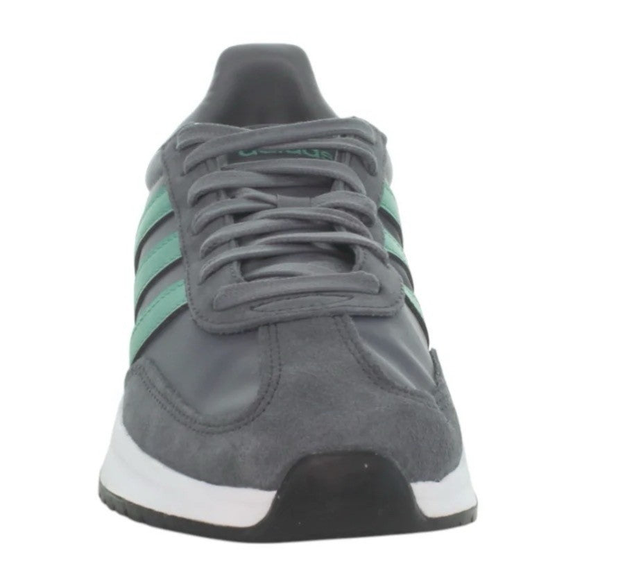 adidas Run 70s 2.0 JI4921 Gray Green White Lace Up Athletic Running Sneaker Men