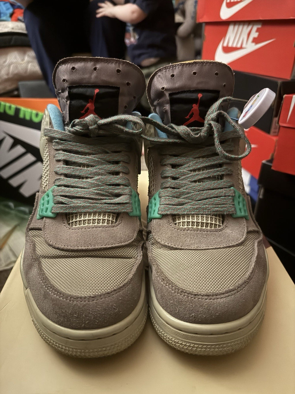 Jordan 4 Retro Zen Master Size 8.5 DH7138-506 Purple Pink Tie-Dye Men’s Shoes OG