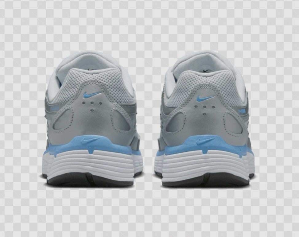 Nike P-6000 Platinum Silver University Blue Sneakers/Shoes CD6404025 Men's Sizes