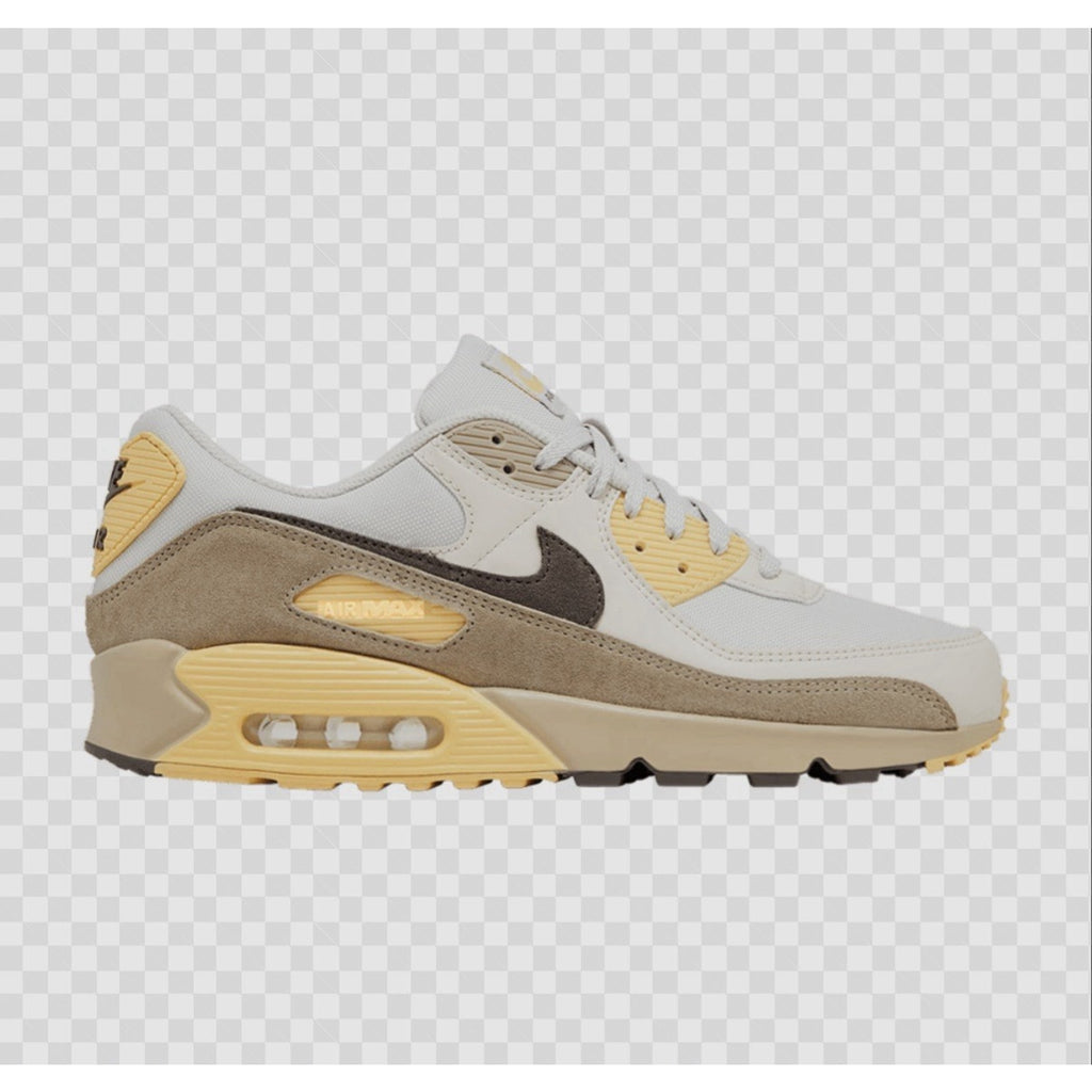 Nike Air Max 90 Light Bone/Black IB6392-002 Brand New In Box 100% Authentic 8.5M